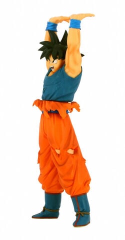 Figurine Sculture - Dragon Ball Super - Son Goku En Train De Réaliser Un Genkida